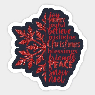 Christmas Vibe Sticker